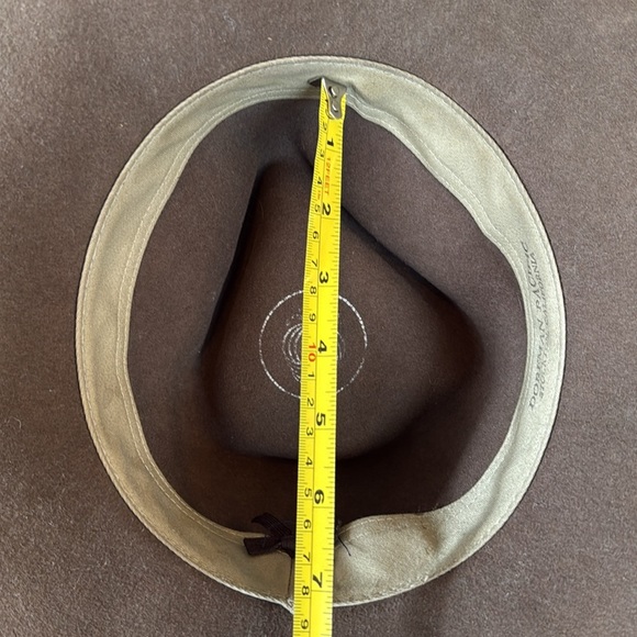 Dorfman Pacific Wool Felt Crushable Outback Hat Size Small - Picture 10 of 11